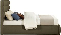 Adam - Boucle Fabric Bed With 52" Headboard