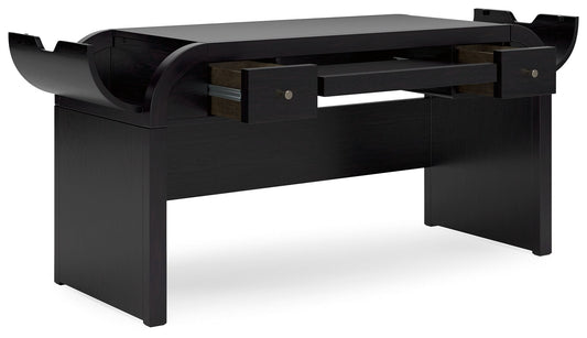 Rowanbeck - Home Office Desk - Black