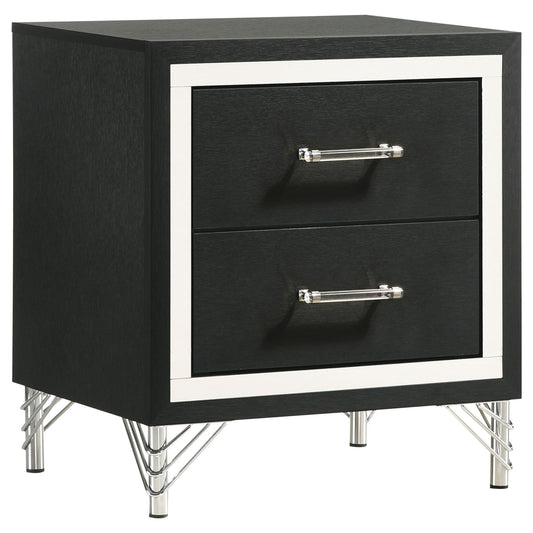 Lucia - 2-Drawer Nightstand - White