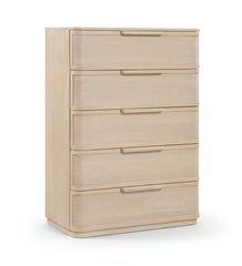 Tiberio - Oak Veneer And Solid Wood Chest