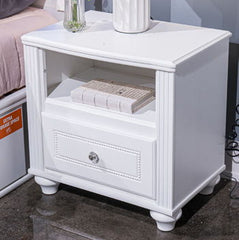Kozlani - White - One Drawer Night Stand