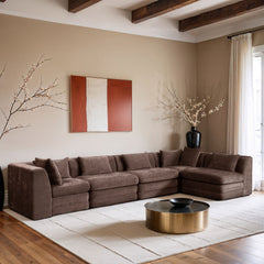 Stellar - 5 Piece Upholstered Modular Sectional