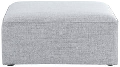 Cube - Linen Ottoman