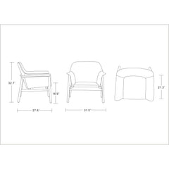 Miller - Weave Accent Armchair