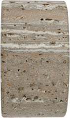 Phillipe - Genuine Travertine Bookend