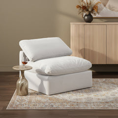 Indulge - Velvet Armless Chair