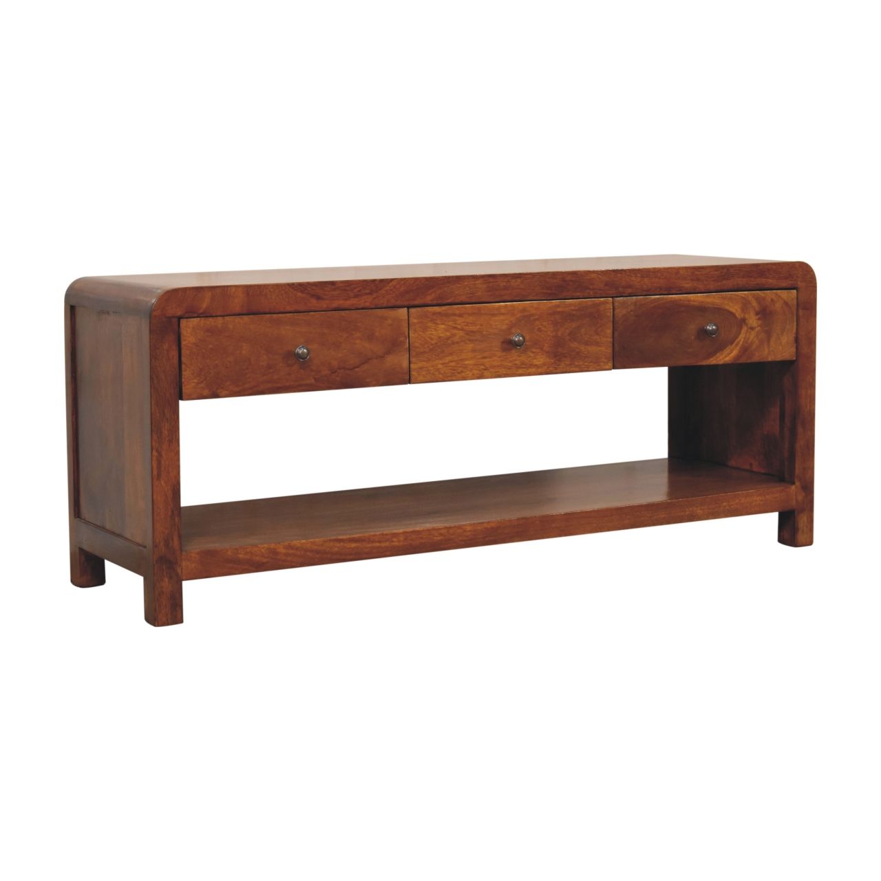 Aspen - Media Unit - Chestnut