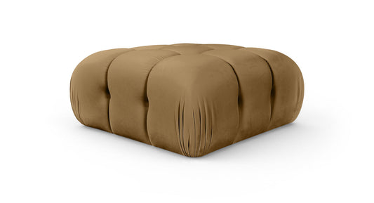 Orin - Velvet Performance Fabric Upholstered Modular Ottoman