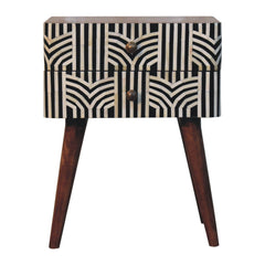 Edessa Bone Inlay Bedside