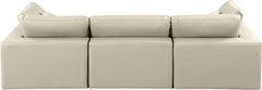 Comfy - Faux Leather Modular Sofa 3 Seats