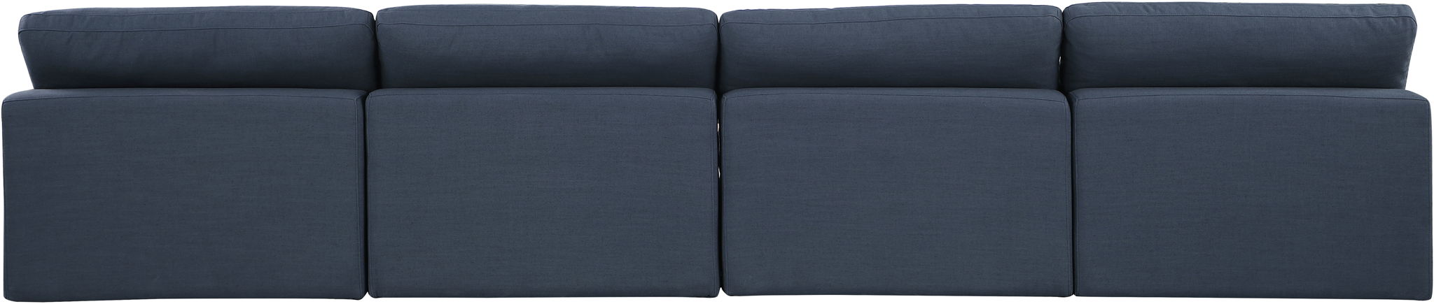 Comfy - Linen Modular Armless Sofa 4 Seats