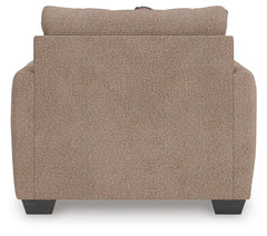 Triston-Peaks - Suede - Chair And A Half