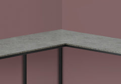 Computer Desk, Home Office, Corner, L Shape, Laptop, Contemporary & Modern