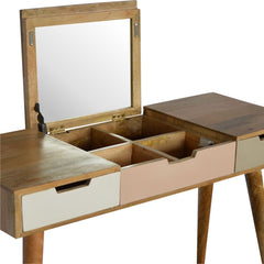 Gradient Dressing Table - Pink
