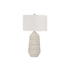 Contemporary Lighting, Table Lamp, Ceramic - Cream