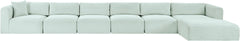 Shaggy - 6 Piece Modular Sectional With Chaise