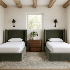 Kendall - Velvet Upholstered Bed