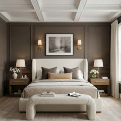 Aurin - Fabric Upholstered Bed