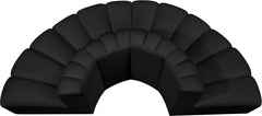 Arc - Faux Leather 4 Piece Modular Sofa