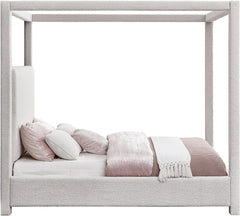 Eden - Boucle Fabric Upholstered Bed