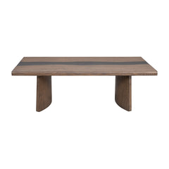 Lyra - Rectangular Coffee Table - Dark Brown