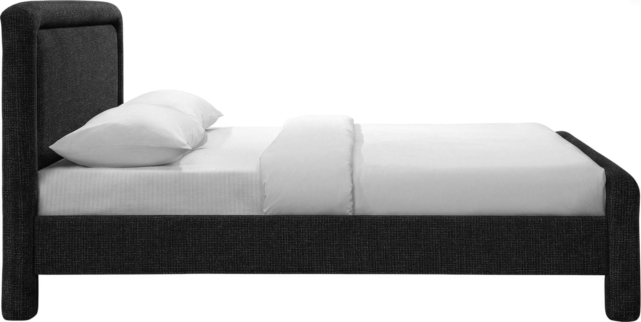 Baylor - Fabric With Interwoven Chenille Upholstered Bed