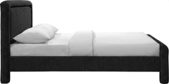 Baylor - Fabric With Interwoven Chenille Upholstered Bed