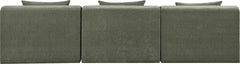 Stellar - 3 Piece 114" Upholstered Modular Armless Sofa