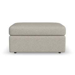 Sky - Fabric Stationary Square Cocktail Ottoman