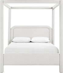 Salina - Linen Textured Fabric Upholstered Bed