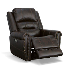 Oscar - Power Recliner With Power Headrest - Molasses