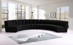 Infinity - 6 Piece Velvet Modular Sectional