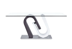 D4127N - 5 Piece Dining Room Set (Dining Table With 4 Dining Chairs) - Silver