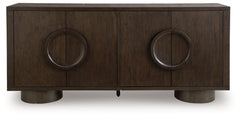 Veeda - Dark Brown - Accent Cabinet