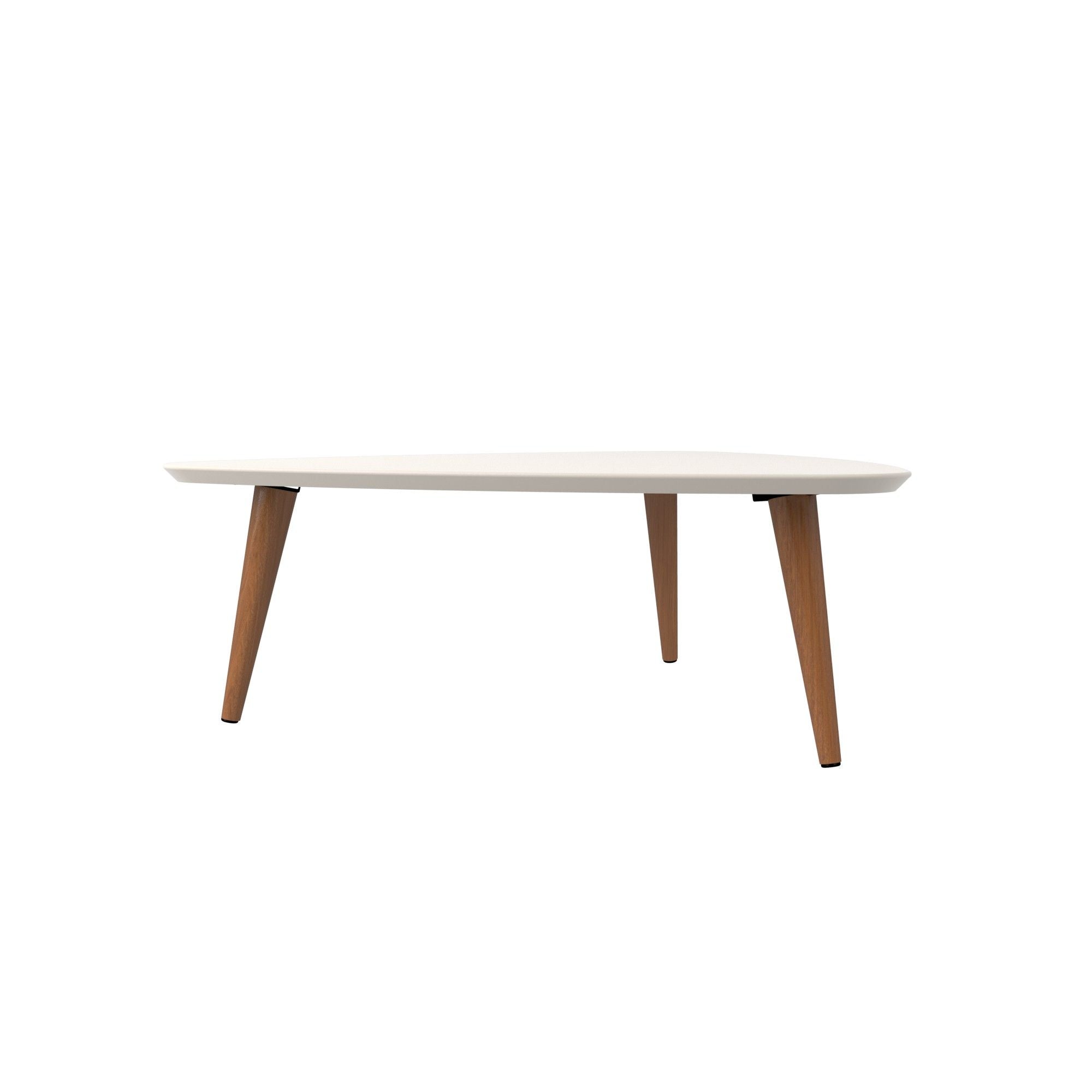 Utopia - Triangle Coffee Table - Off White