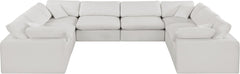 Comfy - 8 Piece Linen Modular Sectional