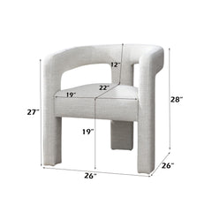 Lomas - Boucle Side Chair (Set of 2) - Beige