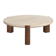 Leonardo - Coffee Table - Cream / Oak