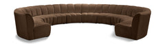 Infinity - 10 Piece Velvet Modular Sectional