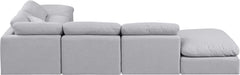 Indulge - Linen 6 Piece Modular Armless Sectional