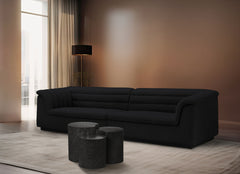 Dimple - 20" 3 Piece Modular End Table - Terazzo Finish