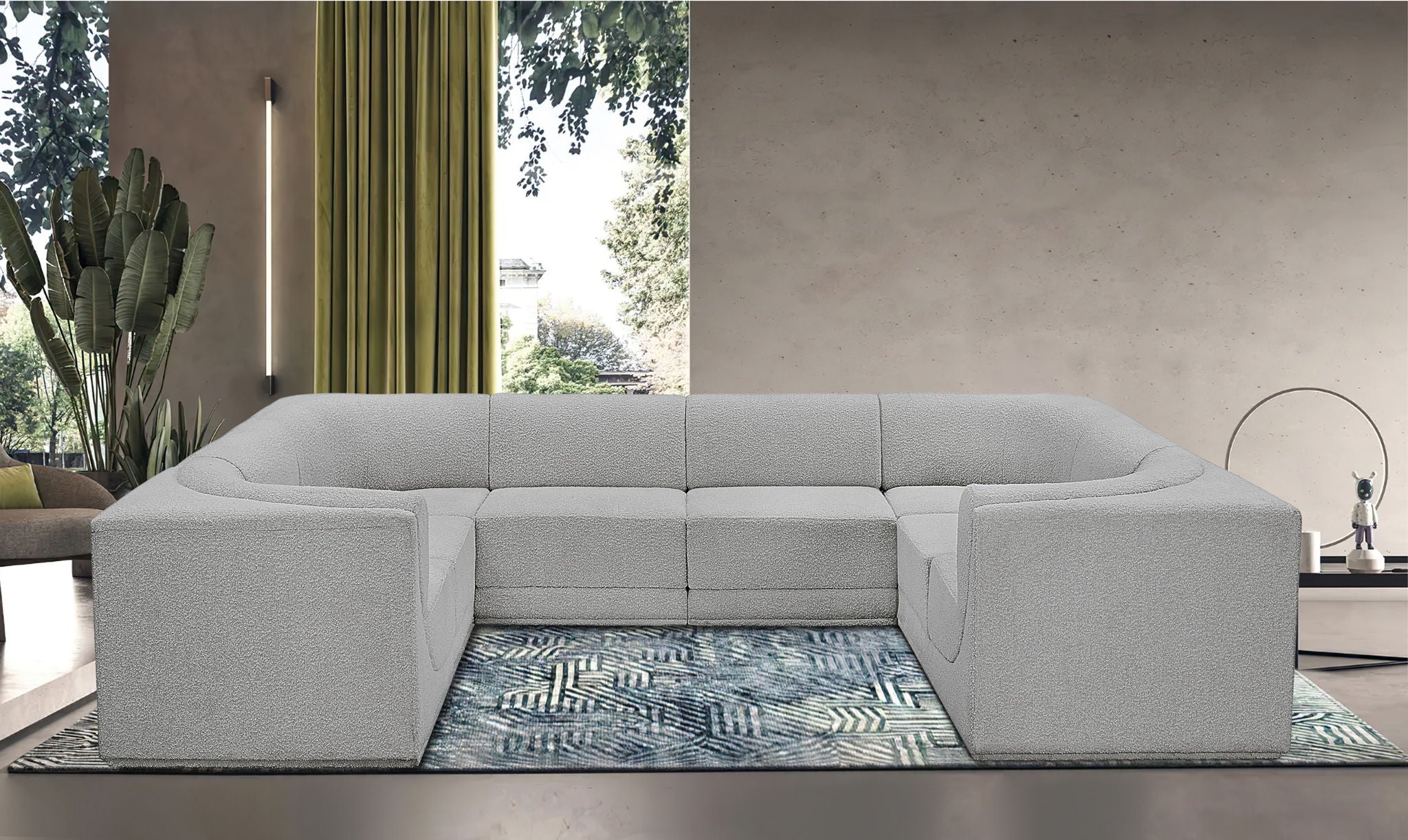 Ollie - 8 Piece Modular Sectional