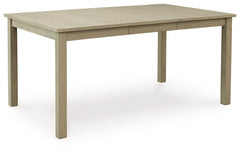 Calmoro - Rectangular Dining Room Extension Table - Gray
