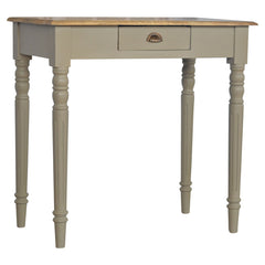 Hand Painted Writing Desk - Gray