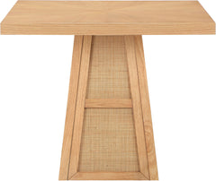 Fenwick - Cane Oak Veneer And Solid Wood Dining Table