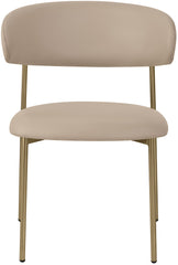 Lupita - Dining Chair With Brushed Gold Legs (Set of 2)
