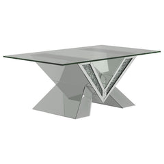 Taffeta - Mirrored Coffee Table Set