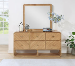 Parker - Rubberwood Mirror