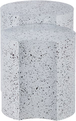 Dimple - Modular End Table - Terazzo Finish