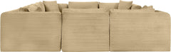 Shaggy - 8 Piece Modular U-Shaped Sectional